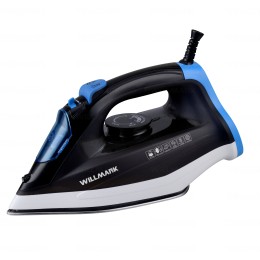 Утюг WILLMARK SI-2405CA (2400Вт, кер. под., 320мл, анти-накипь, анти-кап.,очист.,ав/откл., пар удар)