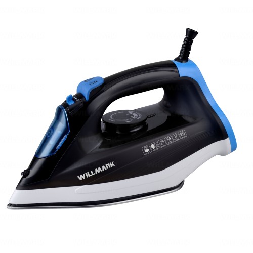 Утюг WILLMARK SI-2405CA (2400Вт, кер. под., 320мл, анти-накипь, анти-кап.,очист.,ав/откл., пар удар)