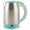Электрочайник ENERGY E-202 (1,8 л, диск) стальной бело-голубой