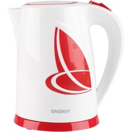 Электрочайник ENERGY E-211 (1,8 л диск) бело-красный