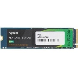 Твердотельный накопитель SSD 256 Gb Apacer AS2280P4U, M.2, PCIe Gen3 x4, NVMe, 3500/3000 MB/s (AP256GAS2280P4U-1)