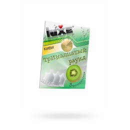 Презервативы Luxe КОНВЕРТ, Тринадцатый раунд, 18 см., 3 шт. в упаковке