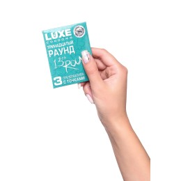 Презервативы Luxe КОНВЕРТ, Тринадцатый раунд, 18 см., 3 шт. в упаковке