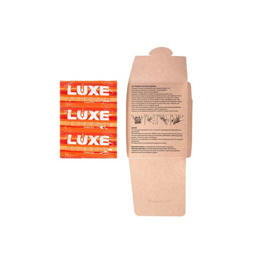 Презервативы Luxe КОНВЕРТ, Воскрешаюший мертвеца, 18 см., 3 шт. в упаковке