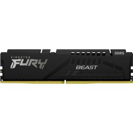 Оперативная память Kingston DRAM 32GB 5200MHz DDR5 CL40 DIMM (Kit of 2) FURY Beast Black EAN: 740617324358