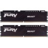 Оперативная память Kingston DRAM 32GB 5200MHz DDR5 CL40 DIMM (Kit of 2) FURY Beast Black EAN: 740617324358