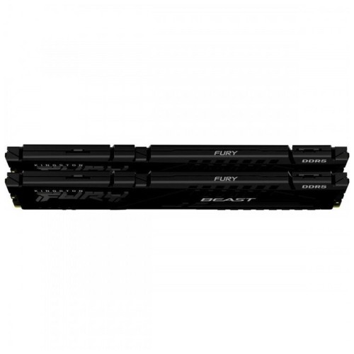 Оперативная память Kingston DRAM 32GB 5200MHz DDR5 CL40 DIMM (Kit of 2) FURY Beast Black EAN: 740617324358
