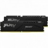 Оперативная память Kingston DRAM 32GB 5200MHz DDR5 CL40 DIMM (Kit of 2) FURY Beast Black EAN: 740617324358