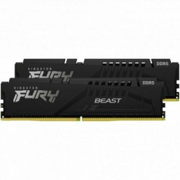 Оперативная память Kingston DRAM 32GB 5200MHz DDR5 CL40 DIMM (Kit of 2) FURY Beast Black EAN: 740617324358