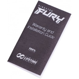 Оперативная память Kingston DRAM 32GB 5200MHz DDR5 CL40 DIMM (Kit of 2) FURY Beast Black EAN: 740617324358
