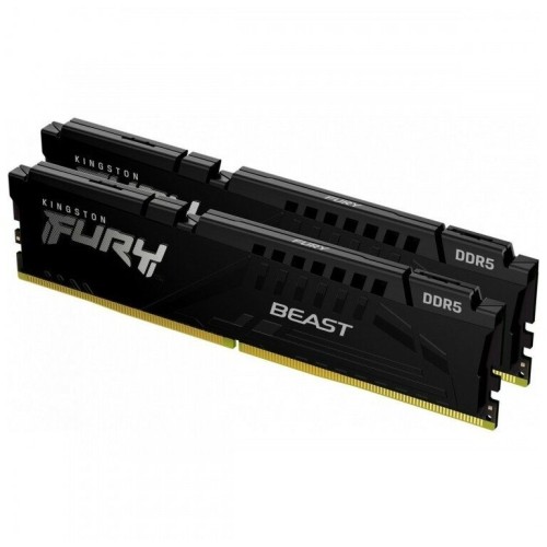 Оперативная память Kingston DRAM 32GB 5200MHz DDR5 CL40 DIMM (Kit of 2) FURY Beast Black EAN: 740617324358