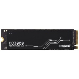Накопитель SSD Kingston 1Tb KC3000 M.2 Series <SKC3000S/1024G> (PCI-E 4.0 x4, up to 7000/6000Mbs, 1000000 IOPS, 3D TLC, NVMe, 800TBW, Phison E18, 22х80mm, LP graphen heatsink)
