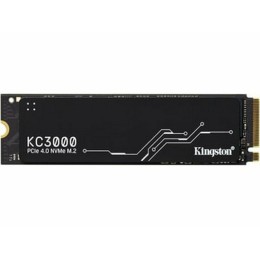 Накопитель SSD Kingston 1Tb KC3000 M.2 Series <SKC3000S/1024G> (PCI-E 4.0 x4, up to 7000/6000Mbs, 1000000 IOPS, 3D TLC, NVMe, 800TBW, Phison E18, 22х80mm, LP graphen heatsink)