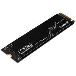 Накопитель SSD Kingston 1Tb KC3000 M.2 Series <SKC3000S/1024G> (PCI-E 4.0 x4, up to 7000/6000Mbs, 1000000 IOPS, 3D TLC, NVMe, 800TBW, Phison E18, 22х80mm, LP graphen heatsink)