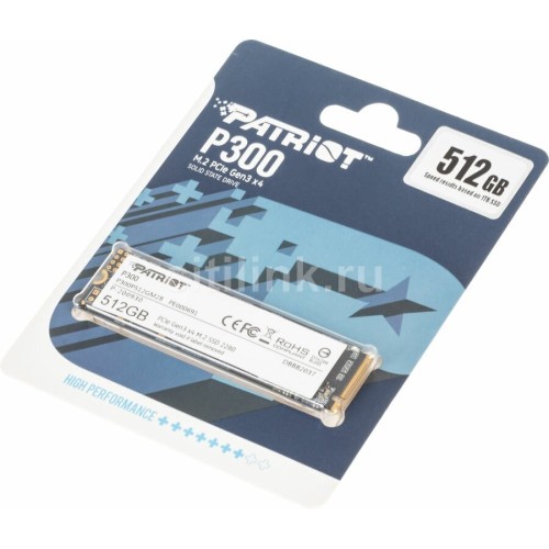 Накопитель SSD M.2 Kingston 512Gb KC3000 <SKC3000S/512G> (PCI-E 4.0 x4, up to 7000/3900Mbs, 3D TLC, NVMe, 400TBW, Phison E18, 22х80mm, LP heatsink)
