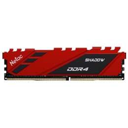 Память Netac 8GB DDR4 3200MHz CL16 1.35V / NTSDD4P32SP-08R / Red / with radiator