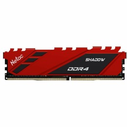 Память Netac 8GB DDR4 3200MHz CL16 1.35V / NTSDD4P32SP-08R / Red / with radiator