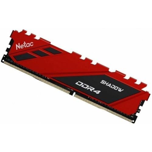 Память Netac 8GB DDR4 3200MHz CL16 1.35V / NTSDD4P32SP-08R / Red / with radiator