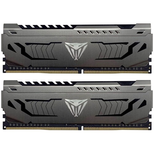 Модуль памяти DDR 4 DIMM 16Gb (8GBx2) PC32000, 4000Mhz, PATRIOT Viper Steel (PVS416G400C6K) (retail)