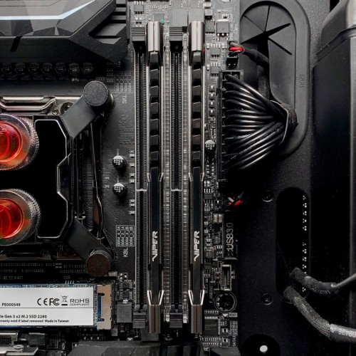 Модуль памяти DDR 4 DIMM 16Gb (8GBx2) PC32000, 4000Mhz, PATRIOT Viper Steel (PVS416G400C6K) (retail)