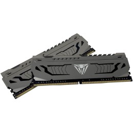 Модуль памяти DDR 4 DIMM 16Gb (8GBx2) PC32000, 4000Mhz, PATRIOT Viper Steel (PVS416G400C6K) (retail)