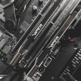 Модуль памяти DDR 4 DIMM 16Gb (8GBx2) PC32000, 4000Mhz, PATRIOT Viper Steel (PVS416G400C6K) (retail)