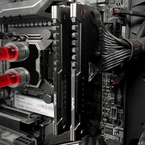 Модуль памяти DDR 4 DIMM 16Gb (8GBx2) PC32000, 4000Mhz, PATRIOT Viper Steel (PVS416G400C6K) (retail)