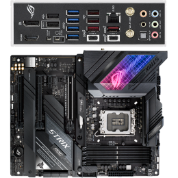 Материнская плата Asus ROG STRIX Z690-E GAMING WIFI Soc-1700 Intel Z690 4xDDR5 ATX AC`97 8ch(7.1) 2.5Gg RAID+HDMI+DP