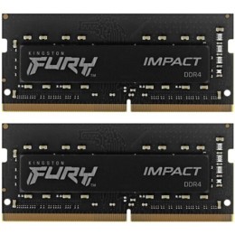 Память оперативная Kingston 32GB 3200MHz DDR4 CL20 SODIMM (Kit of 2) FURY Impact