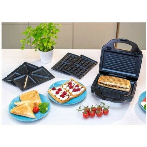 Сэндвичница ZELMER ZSM7900 3IN1 BLACK/INOX