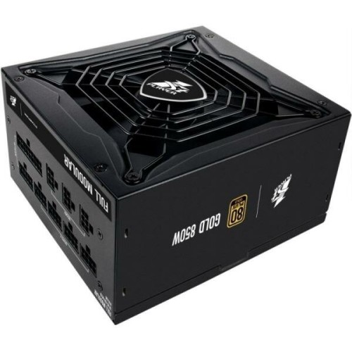 Блок питания 1STPLAYER STEAMPUNK 850W / ATX 2.4, APFC, 80 PLUS GOLD, 140mm fan, full modular / PS-850SP