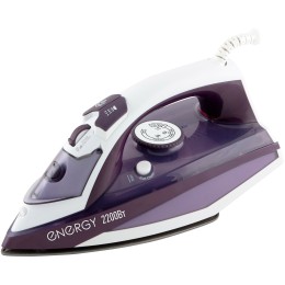 Утюг ENERGY EN-344 фиолетовый (2200Вт, пар, спрей, пар.удар, самооч., тефлоновая подошва)