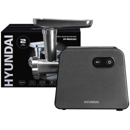 Мясорубка HYUNDAI HY-MG2322 1200Вт черный/серебристый