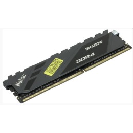 Модуль памяти DDR 4 DIMM 16Gb PC21300, 2666Mhz, Netac Shadow NTSDD4P26SP-16Y   C19 Yellow, с радиатором