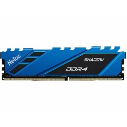 Модуль памяти DDR 4 DIMM 8Gb PC21300, 2666Mhz, Netac Shadow NTSDD4P26SP-08B   C19 Blue, с радиатором