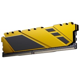 Память Netac 16Gb DDR4 3200Mhz DIMM PC25600, Shadow NTSDD4P32SP-16Y   C16 Yellow, с радиатором