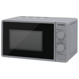 Микроволновая печь HYUNDAI HYM-M2001 20л. 700Вт серебристый/черный