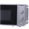 Микроволновая печь HYUNDAI HYM-M2001 20л. 700Вт серебристый/черный