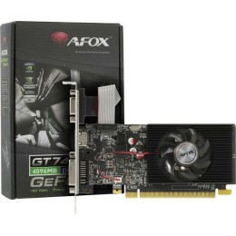 Видеокарта AFOX GeForce GT 740 Low Profile 4GB (AF740-4096D3L3) 128Bit DVI HDMI VGA, Single fan