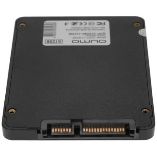 Накопитель SSD 512GB QUMO Novation TLC 3D 2.5" (Q3DT-512GSCY) 550/500 MB/s, SM2258XT