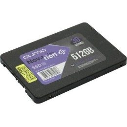 Накопитель SSD 512GB QUMO Novation TLC 3D 2.5" (Q3DT-512GSCY) 550/500 MB/s, SM2258XT