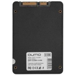 Накопитель SSD 512GB QUMO Novation TLC 3D 2.5" (Q3DT-512GSCY) 550/500 MB/s, SM2258XT