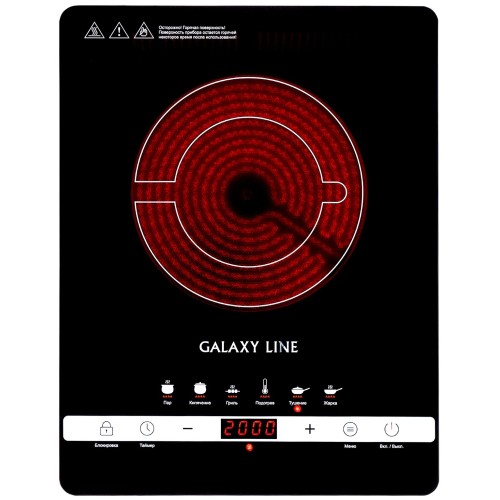 Плита электрическая GALAXY LINE GL 3030, черная