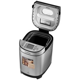 Хлебопечь HYUNDAI HYBM-M0313G 600Вт серебристый/черный