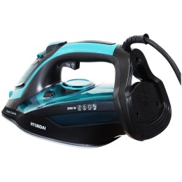 Утюг HYUNDAI H-SI01221 3000Вт черный/зеленый