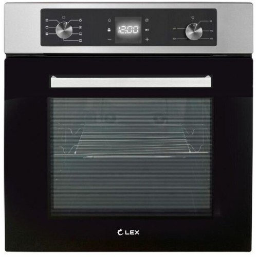 Духовой шкаф Электрический Lex EDM 071 IX нержавеющая сталь, встраиваемый