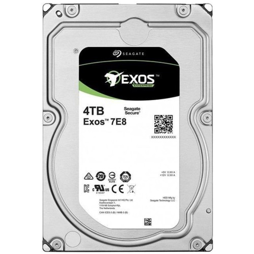 Жесткий диск SEAGATE HDD Server Exos  7E10 512N (3.5'/ 4TB/ SATA 6Gb/s / 7200rpm)
