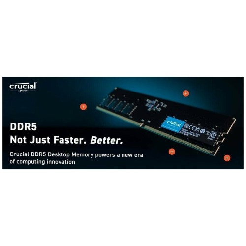 Модуль памяти Crucial DIMM DDR5 32Gb PC38400 4800MHz CL40 1.1V Сrucial CT32G48C40U5