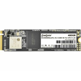Накопитель SSD M.2 2280 480GB ExeGate EX282319RUS NextPro KC2000TP480 (PCIe Gen3x4, NVMe, 22x80mm, 3D TLC)