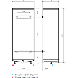 Водонагреватели эл. Ariston VELIS TECH INOX PW ABSE 80